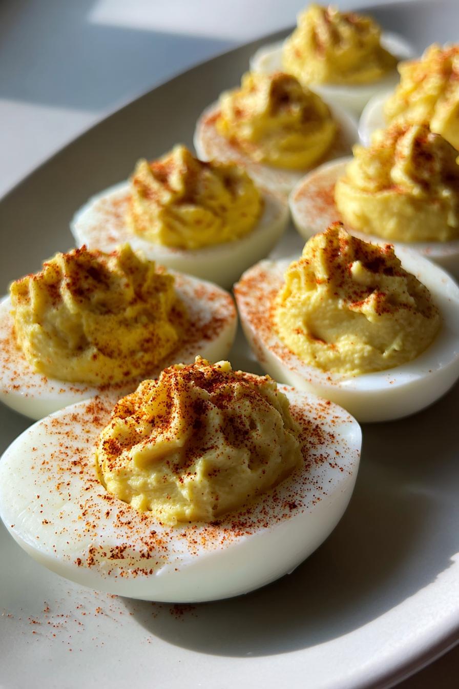 southern deviled eggs recipe - detail 1